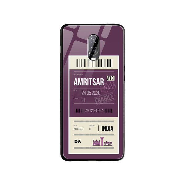 

DailyObjects Amritsar City Tag Glass Case Cover For OnePlus 7
