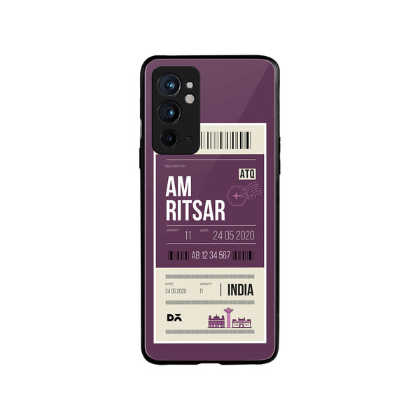

DailyObjects Amritsar City Tag Glass Case Cover For OnePlus 9RT