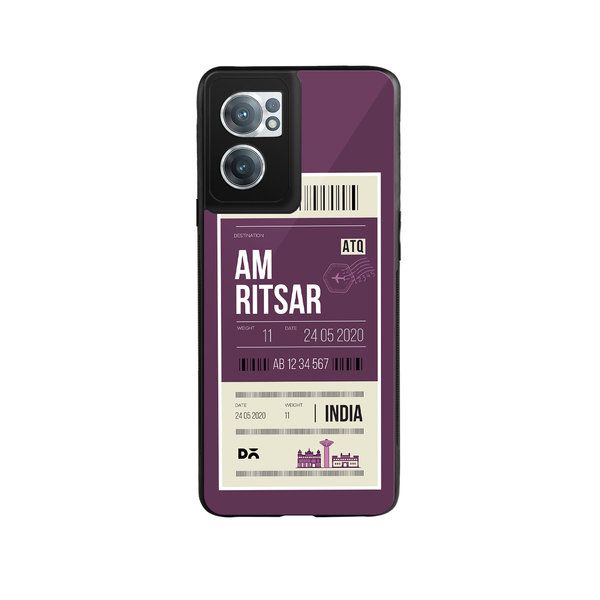 

DailyObjects Amritsar City Tag Glass Case Cover For OnePlus Nord CE 2