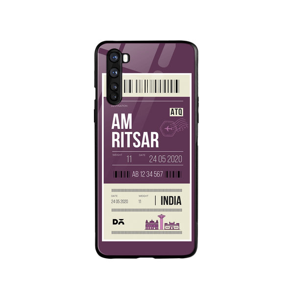 

DailyObjects Amritsar City Tag Glass Case Cover For OnePlus Nord