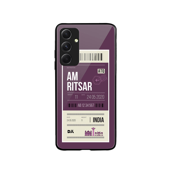 

DailyObjects Amritsar City Tag Glass Case Cover For Samsung Galaxy A54 5G
