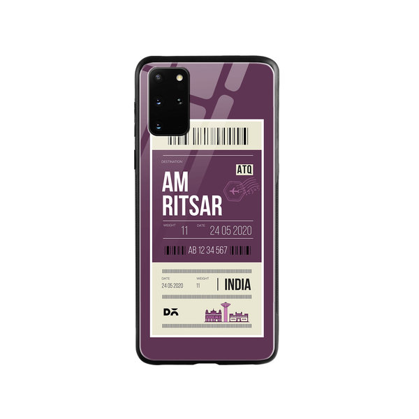 

DailyObjects Amritsar City Tag Glass Case Cover For Samsung Galaxy S20 Plus