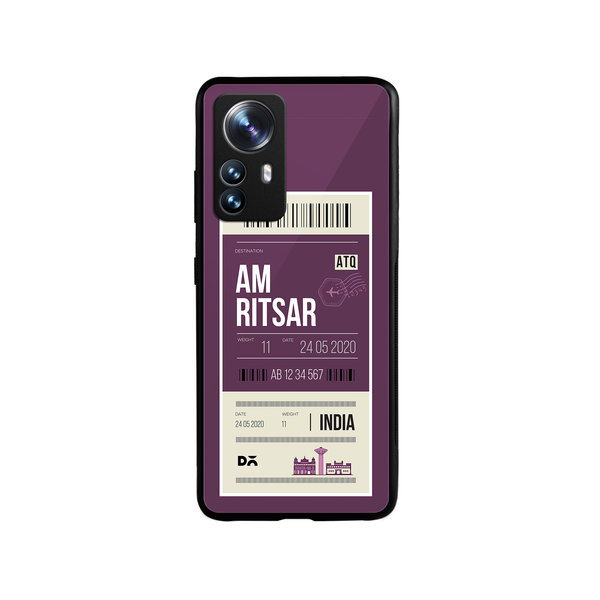 

DailyObjects Amritsar City Tag Glass Case Cover For Xiaomi 12 Pro