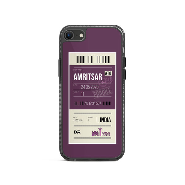 

DailyObjects Amritsar City Tag Stride 2.0 Case Cover For iPhone SE 2020