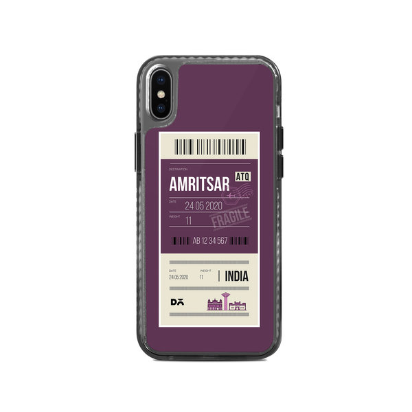 

DailyObjects Amritsar City Tag Stride 2.0 Case Cover For iPhone XS