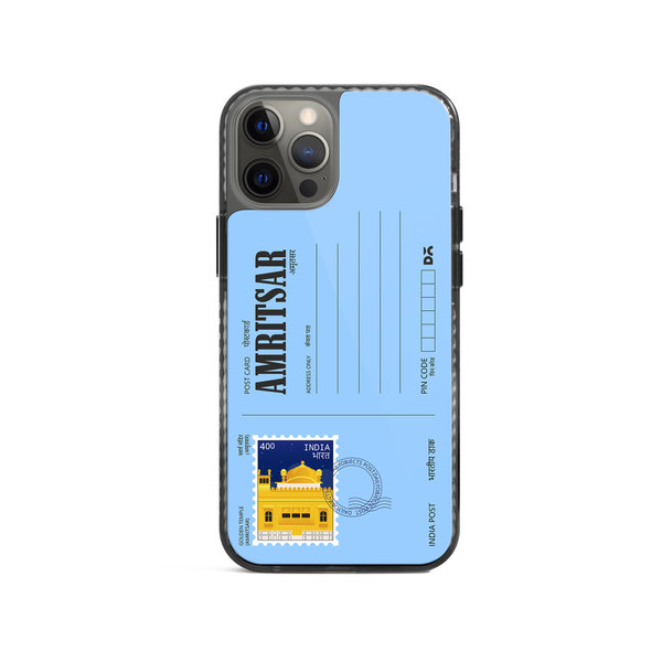 

DailyObjects Amritsar Golden Temple Postcard Stride 2.0 Case Cover For iPhone 12 Pro