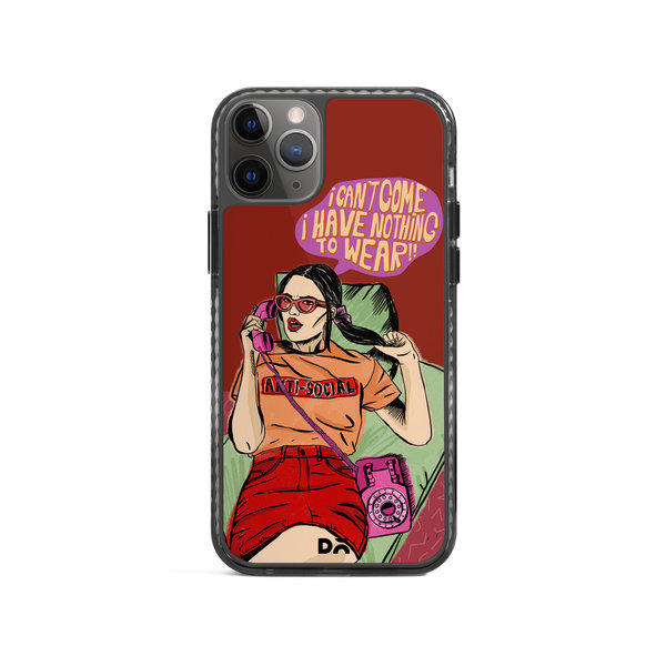 

DailyObjects Anti Social Babe Stride 2.0 Case Cover For iPhone 11 Pro Max