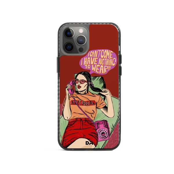 

DailyObjects Anti Social Babe Stride 2.0 Case Cover For iPhone 12 Pro