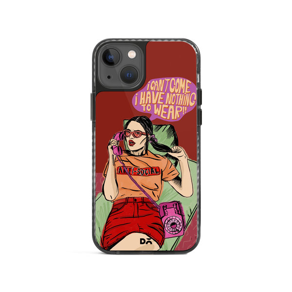 

DailyObjects Anti Social Babe Stride 2.0 Case Cover For iPhone 14 Plus