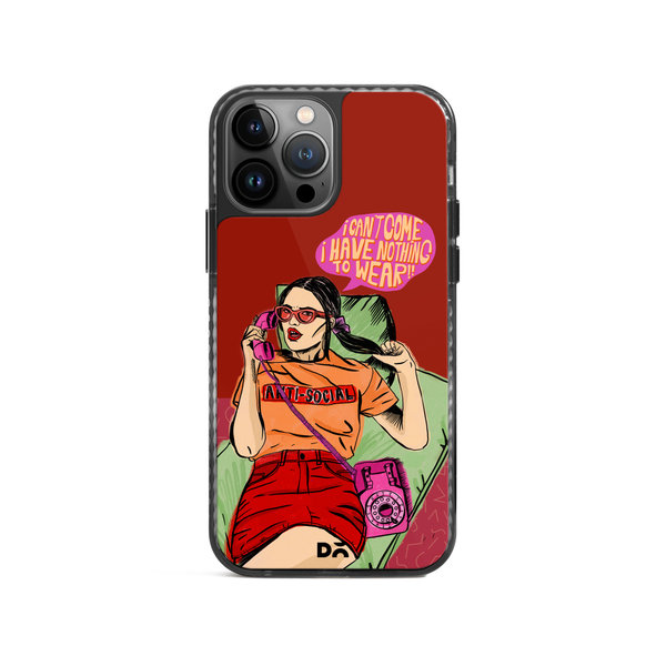 

DailyObjects Anti Social Babe Stride 2.0 Case Cover For iPhone 15 Pro Max