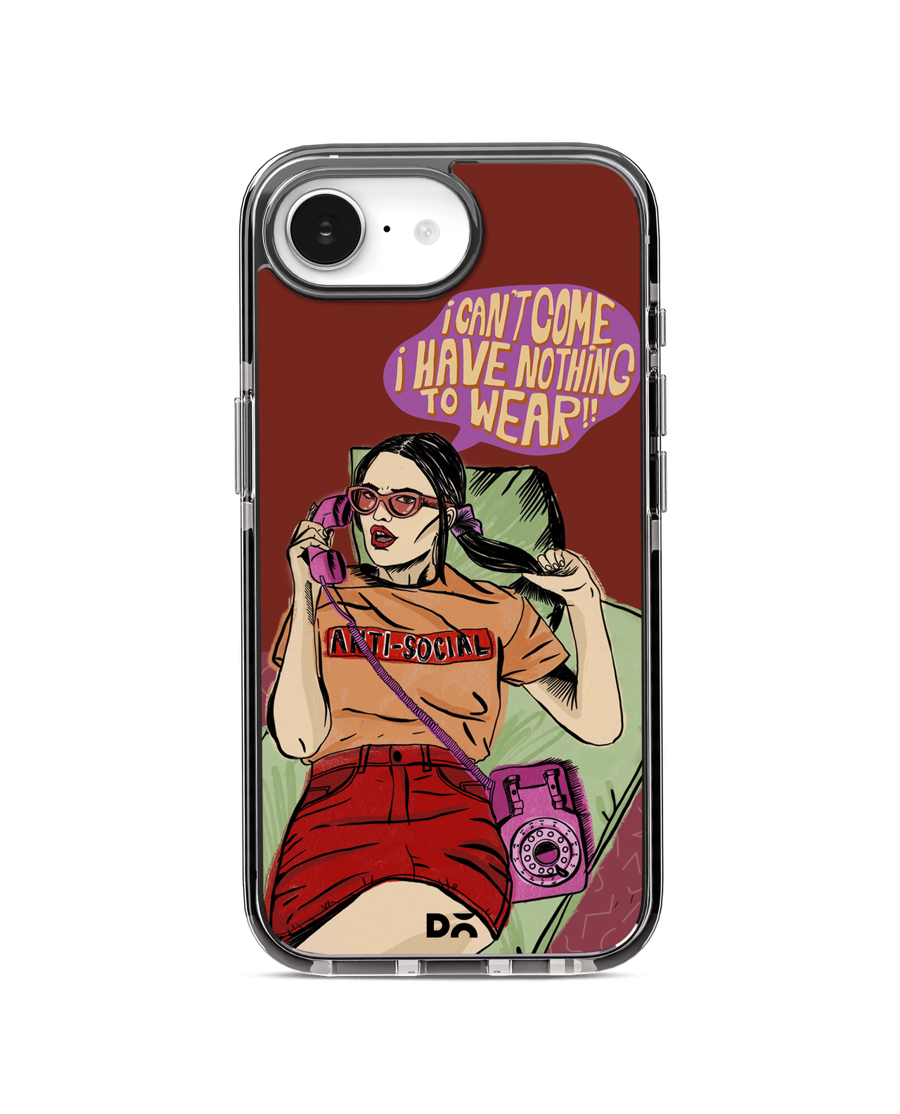 Anti Social Babe Stride 2.0 MagSafe Case Cover For iPhone 17e