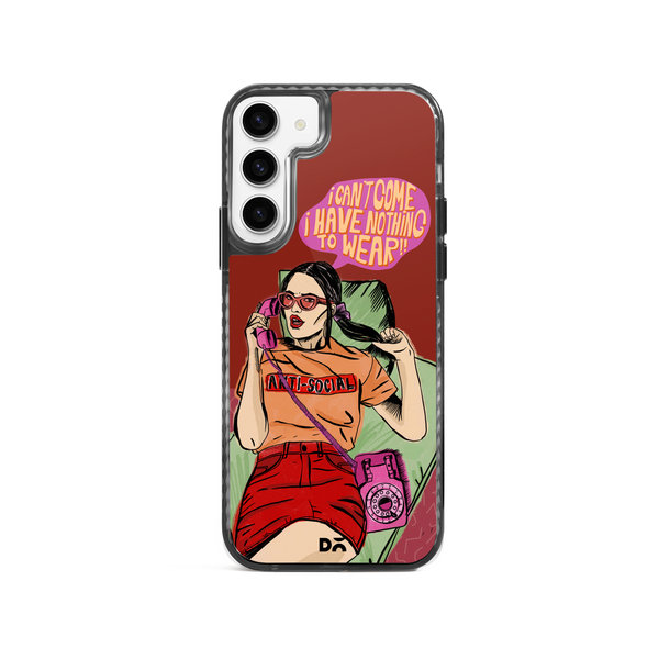

DailyObjects Anti Social Babe Stride 2.0 Case Cover For Samsung Galaxy S23 Plus