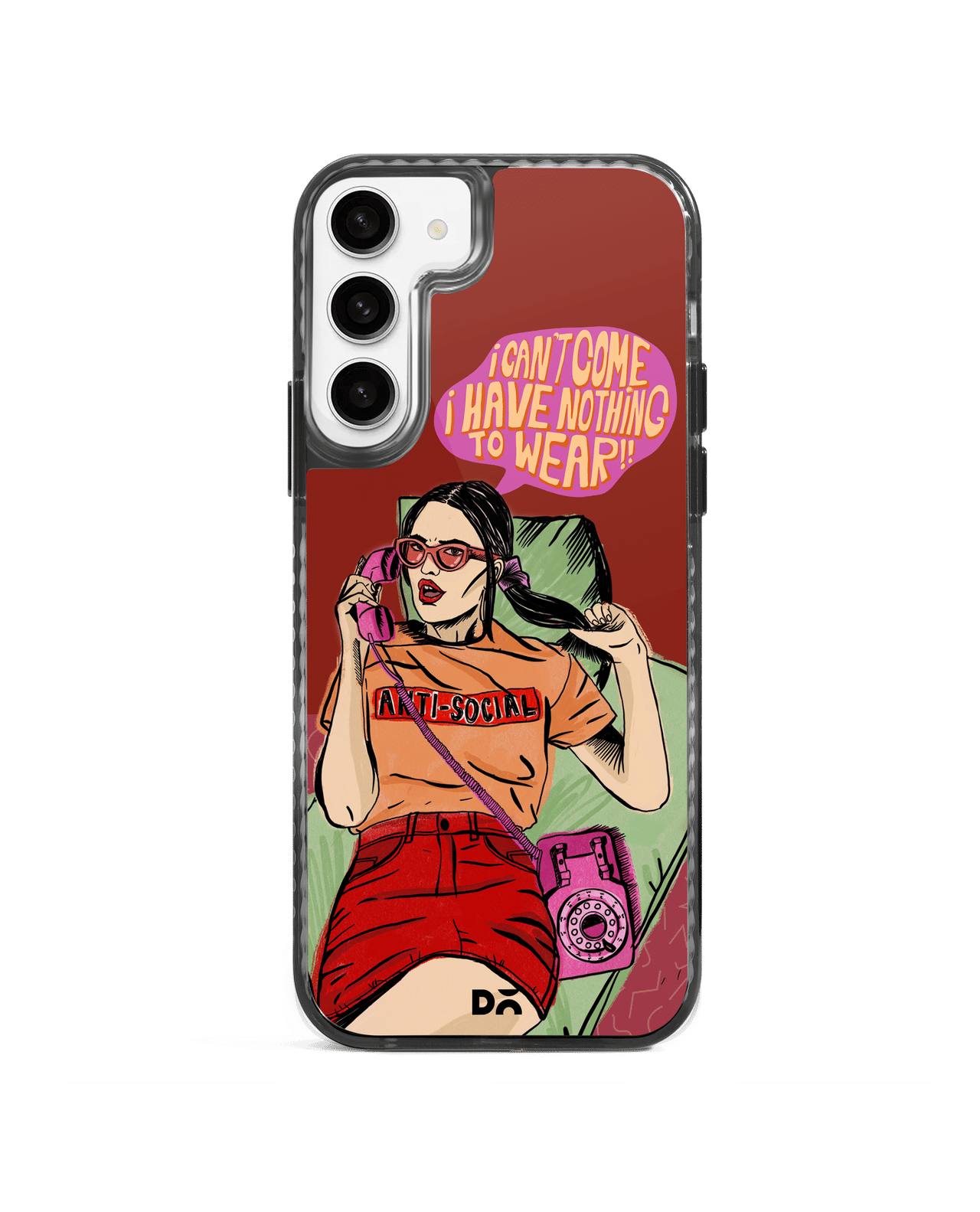 Anti Social Babe Stride 2.0 Case Cover For Samsung Galaxy S23 Plus
