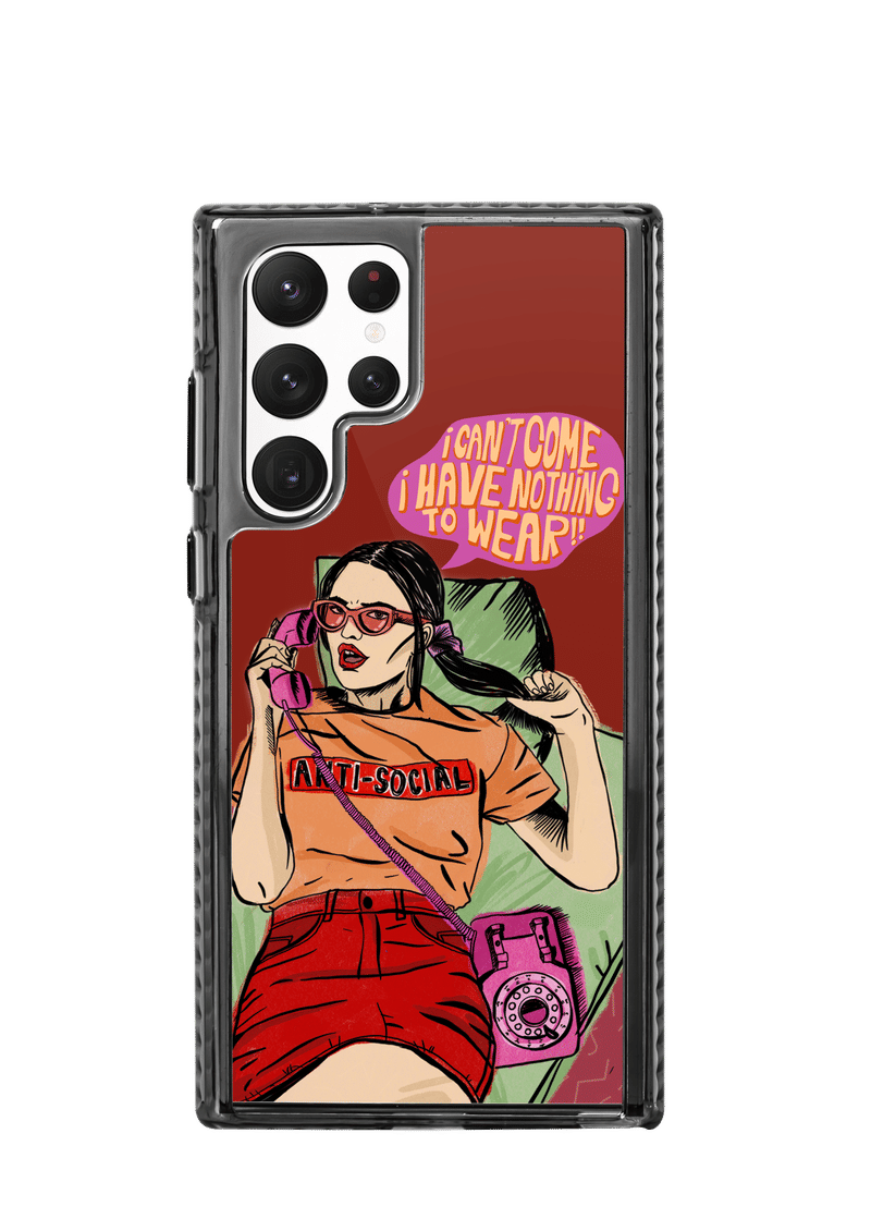 Anti Social Babe Stride 2.0 Case Cover For Samsung Galaxy S23 Ultra