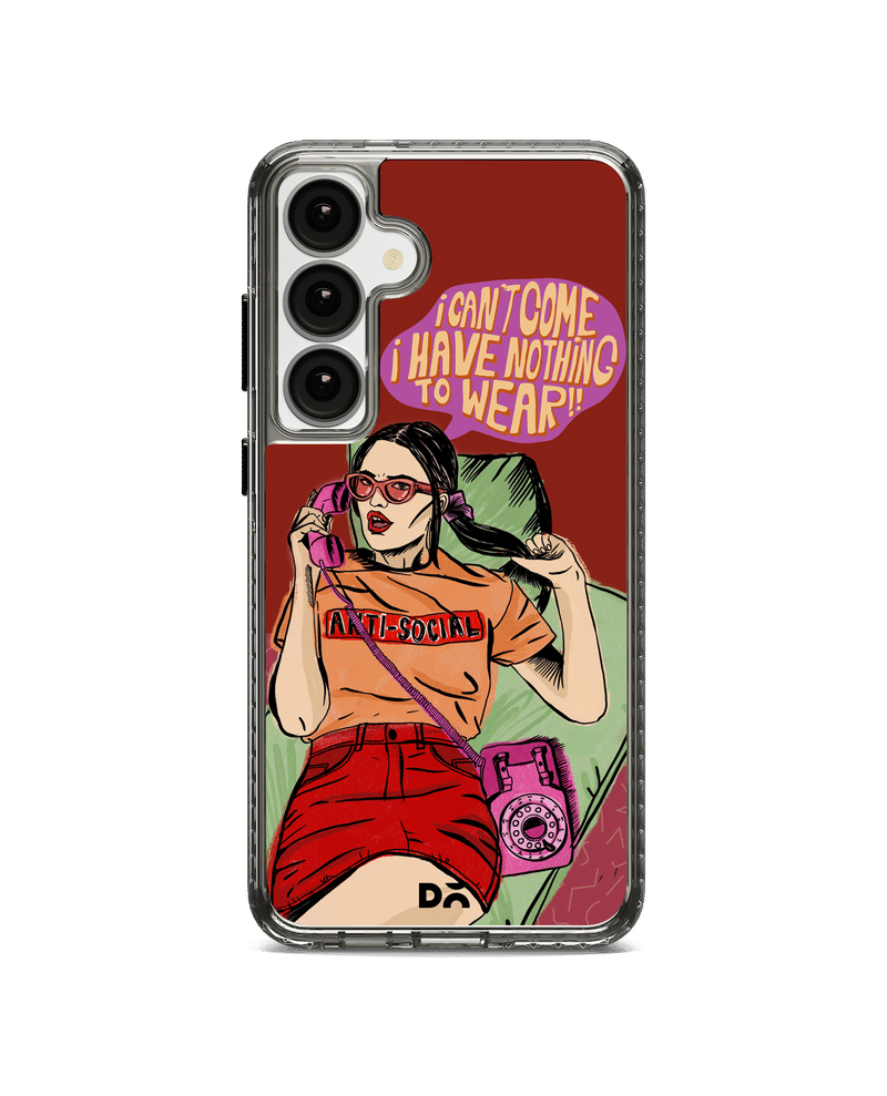 Anti Social Babe Stride 2.0 Case Cover For Samsung Galaxy S25 Plus