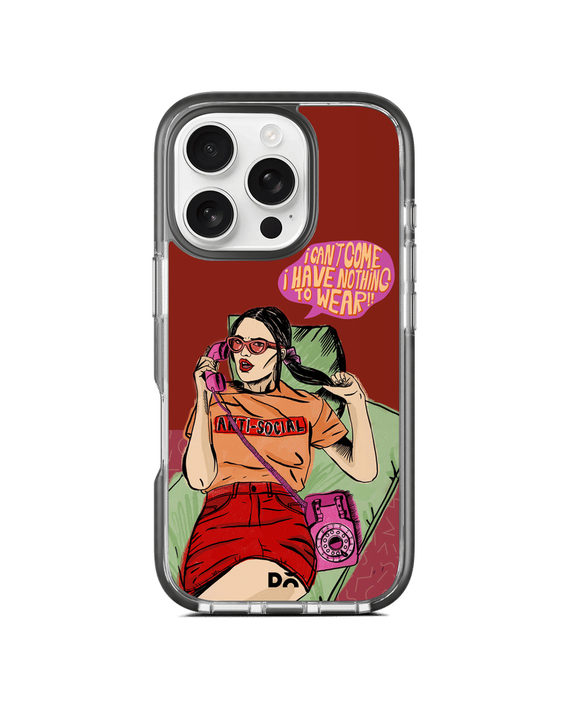 Anti Social Babe Stride 3.0 MagSafe Case Cover For iPhone 16 Pro