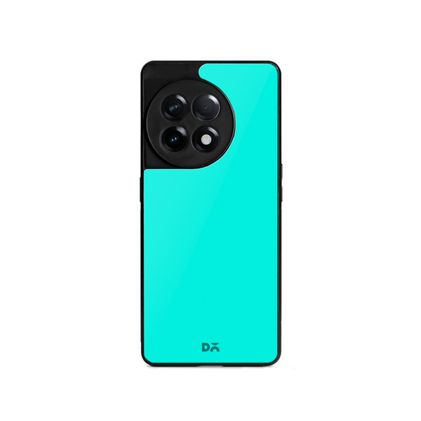 

DailyObjects Aqua Blue Glass Case Cover For OnePlus 11R