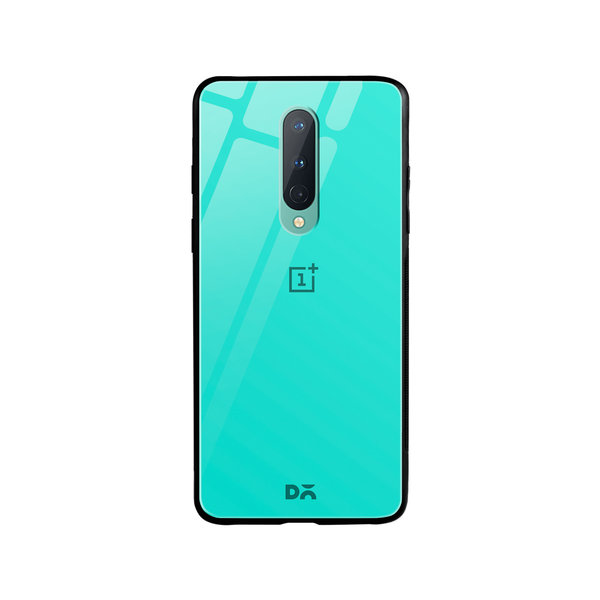 

DailyObjects Aqua Blue Glass Case Cover For OnePlus 8