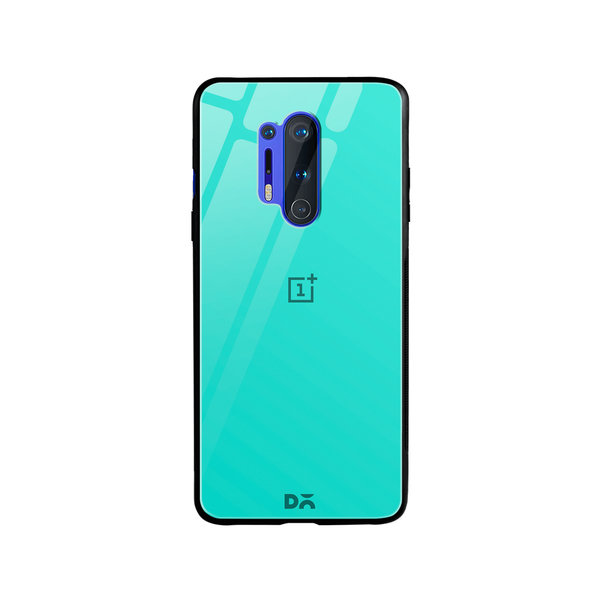 

DailyObjects Aqua Blue Glass Case Cover For OnePlus 8 Pro