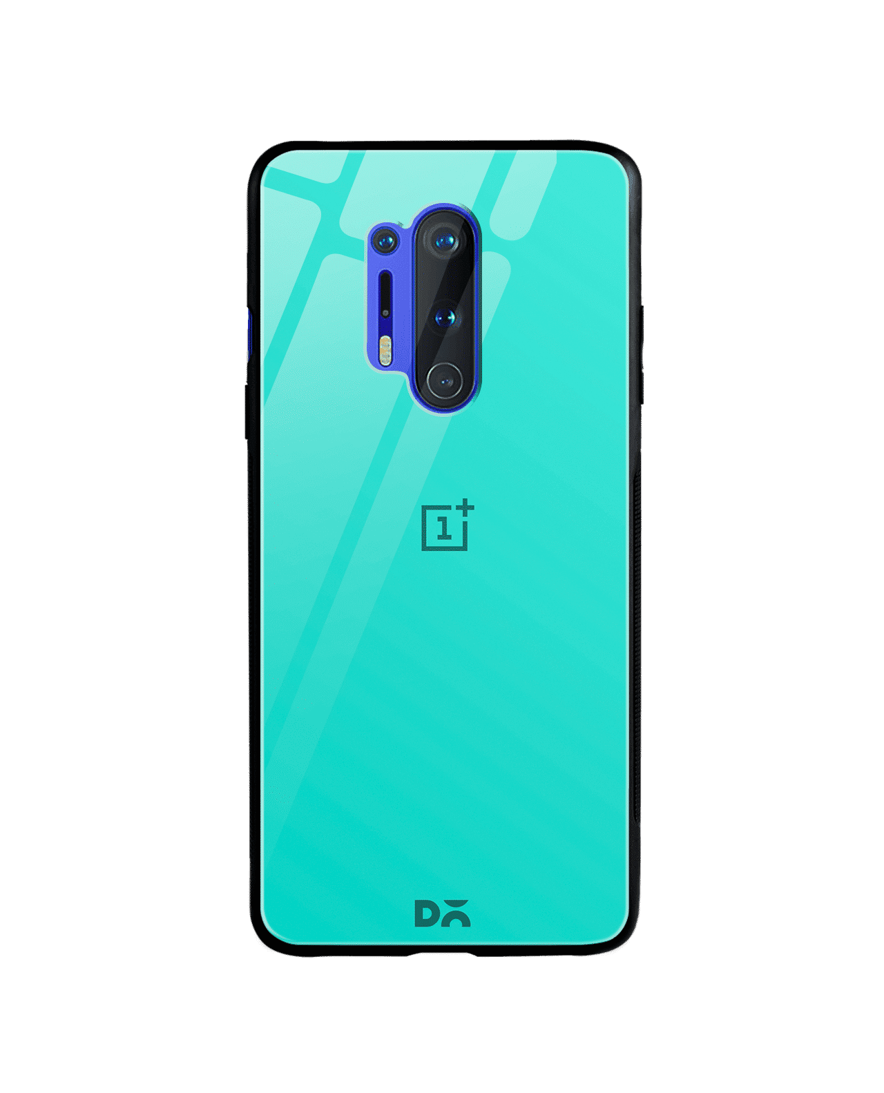 Aqua Blue Glass Case Cover For OnePlus 8 Pro
