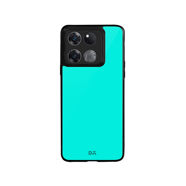 

DailyObjects Aqua Blue Glass Case Cover For OnePlus Ace Racing
