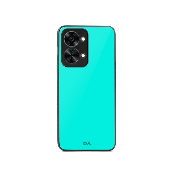 

DailyObjects Aqua Blue Glass Case Cover For OnePlus Nord 2T