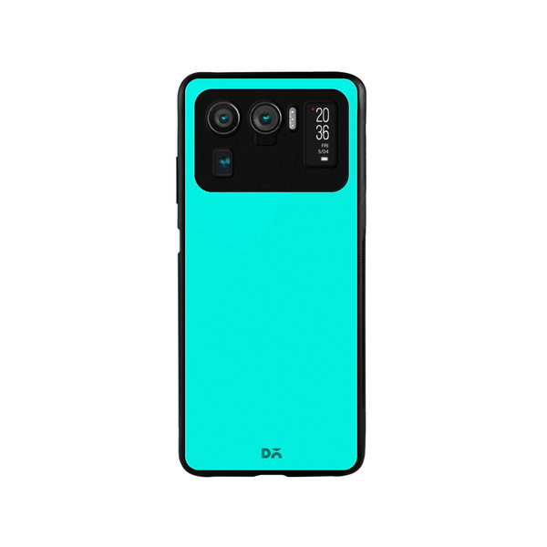 

DailyObjects Aqua Blue Glass Case Cover For Xiaomi Mi 11 Ultra