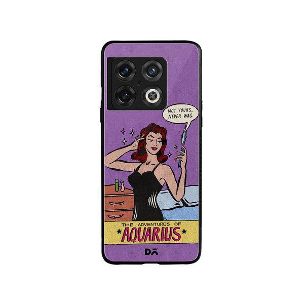 

DailyObjects Aquarius Glass Case Cover For OnePlus 10 Pro