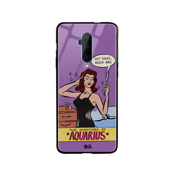 

DailyObjects Aquarius Glass Case Cover For OnePlus 7T Pro