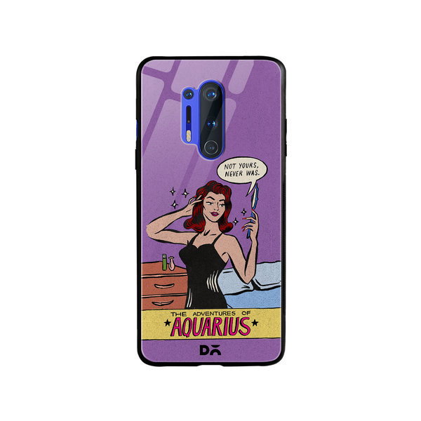 

DailyObjects Aquarius Glass Case Cover For OnePlus 8 Pro