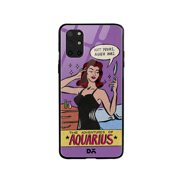 

DailyObjects Aquarius Glass Case Cover For OnePlus 8T