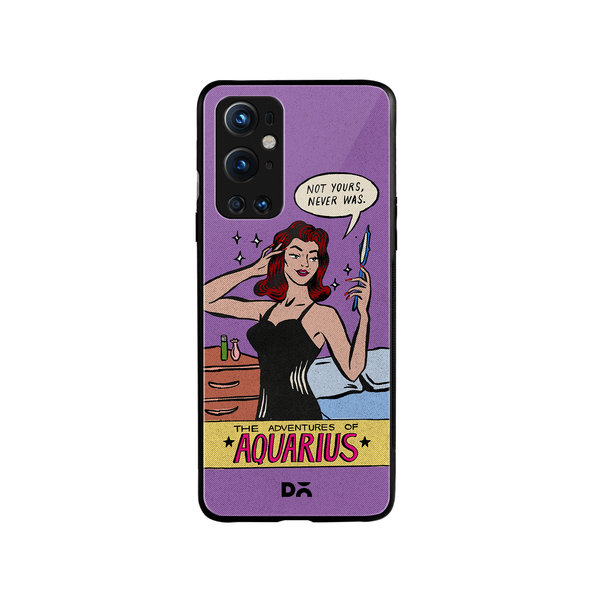 

DailyObjects Aquarius Glass Case Cover For OnePlus 9 Pro