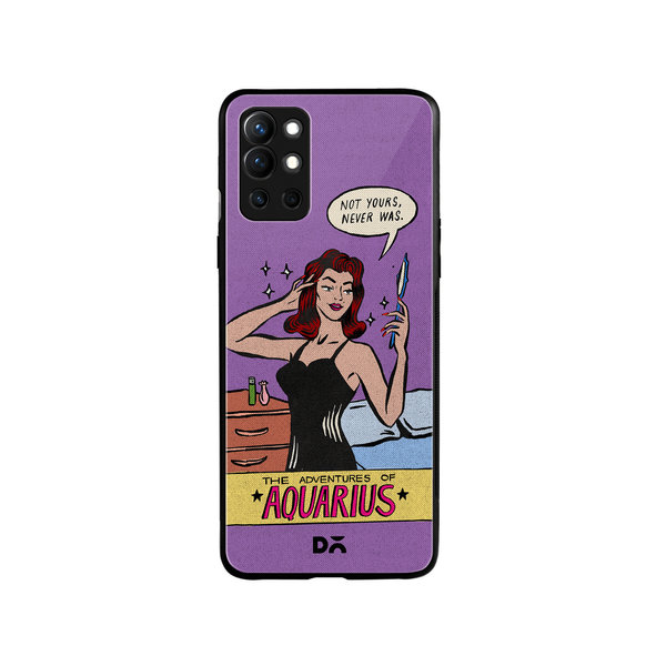 

DailyObjects Aquarius Glass Case Cover For OnePlus 9R