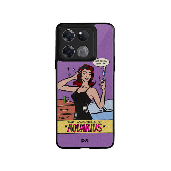 

DailyObjects Aquarius Glass Case Cover For OnePlus Ace Racing