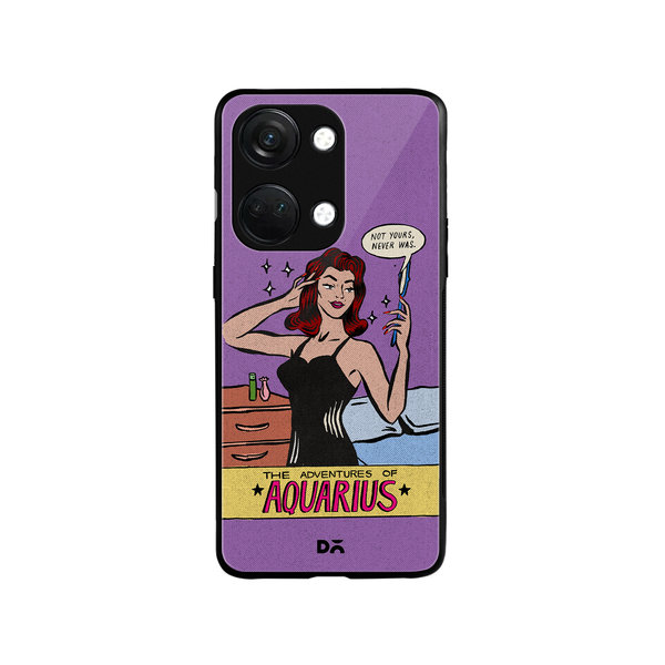 

DailyObjects Aquarius Glass Case Cover For OnePlus Nord 3