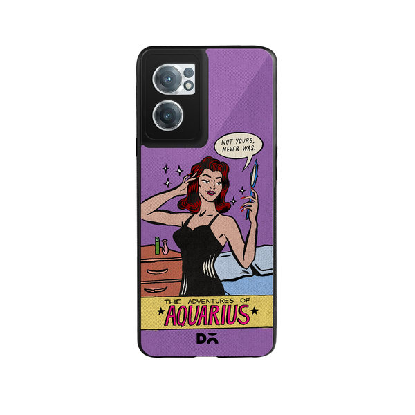 

DailyObjects Aquarius Glass Case Cover For OnePlus Nord CE 2