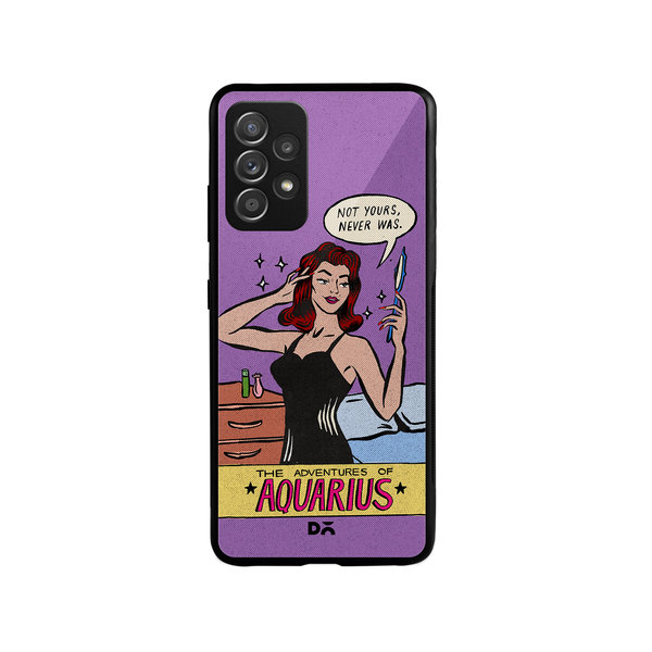 

DailyObjects Aquarius Glass Case Cover For Samsung Galaxy A53