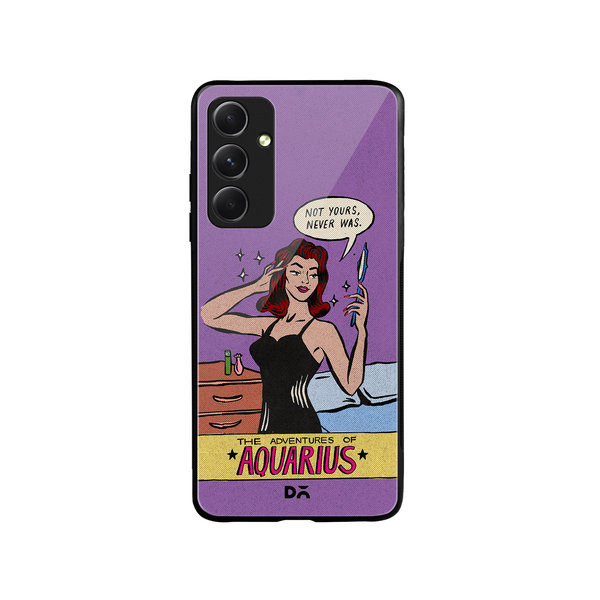 

DailyObjects Aquarius Glass Case Cover For Samsung Galaxy A54 5G