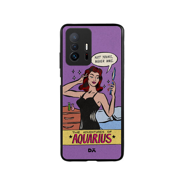

DailyObjects Aquarius Glass Case Cover For Xiaomi 11T