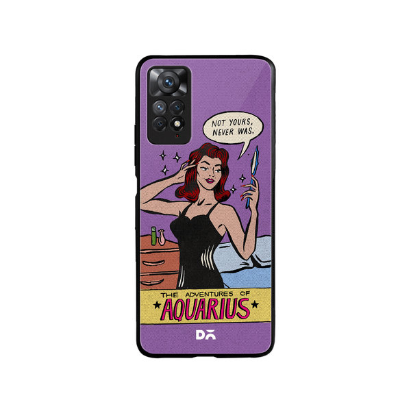 

DailyObjects Aquarius Glass Case Cover For Xiaomi Redmi Note 11 Pro