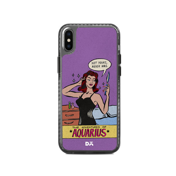 

DailyObjects Aquarius Stride 2.0 Case Cover For iPhone XS