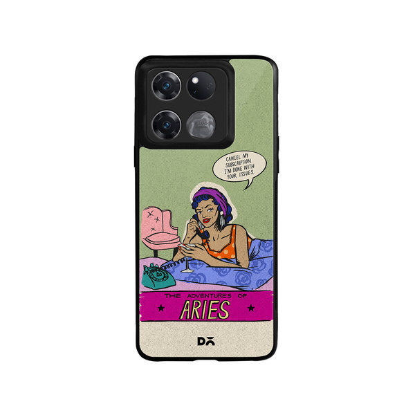 

DailyObjects Aries Glass Case Cover For OnePlus Ace Racing