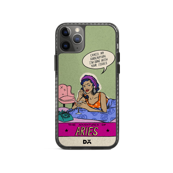

DailyObjects Aries Stride 2.0 Case Cover For iPhone 11 Pro Max