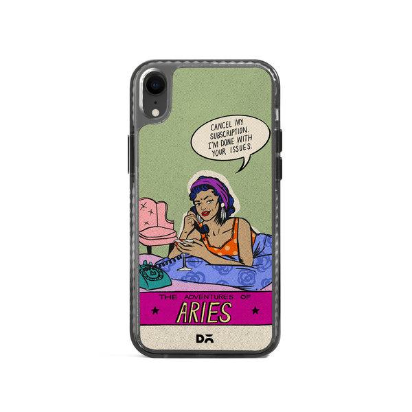 

DailyObjects Aries Stride 2.0 Case Cover For iPhone XR