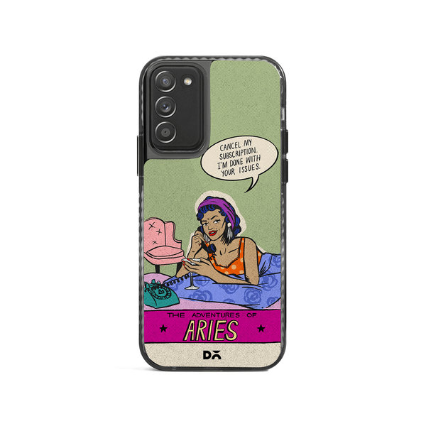 

DailyObjects Aries Stride 2.0 Case Cover For Samsung Galaxy S20 FE