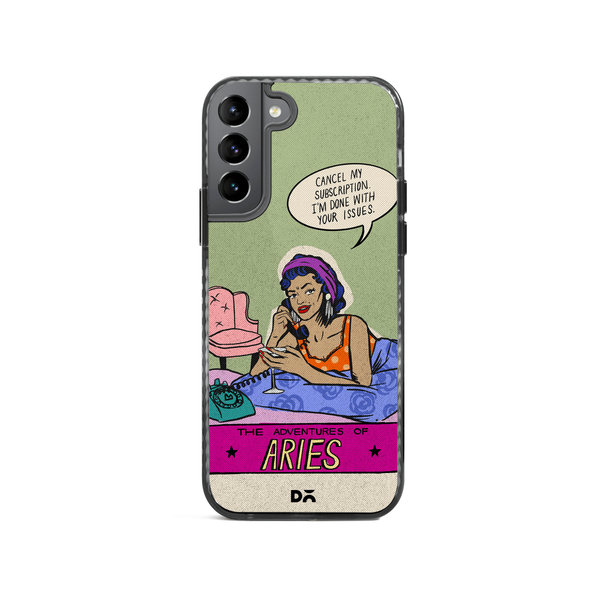 

DailyObjects Aries Stride 2.0 Case Cover For Samsung Galaxy S21 FE
