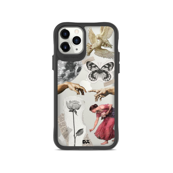 DailyObjects Art Affair Black Hybrid Clear Case Cover For iPhone 11 Pro