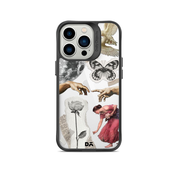 

DailyObjects Art Affair Black Hybrid Clear Case Cover For iPhone 15 Pro Max