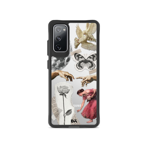 

DailyObjects Art Affair Black Hybrid Clear Case Cover For Samsung Galaxy S20 FE