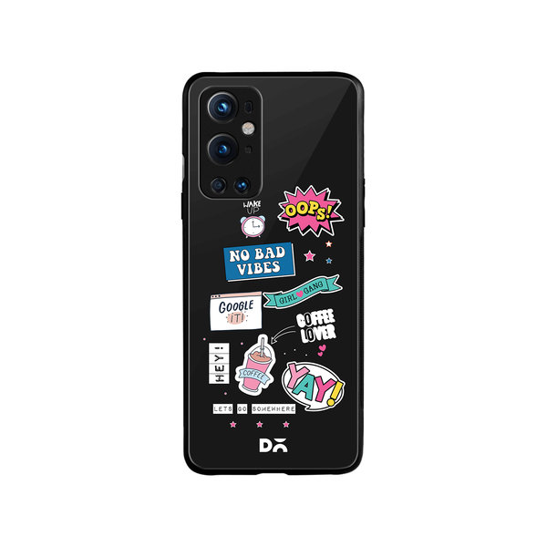 

DailyObjects Attitude Glass Case Cover For OnePlus 9 Pro